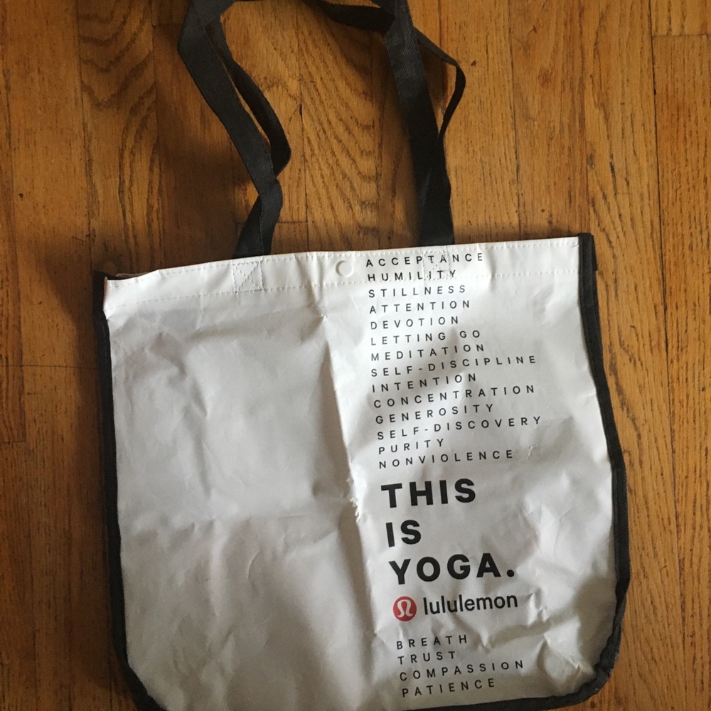 3 Lululemon Reusable bags